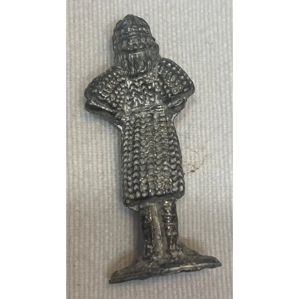 5 Pewter Medieval Persons Miniatures